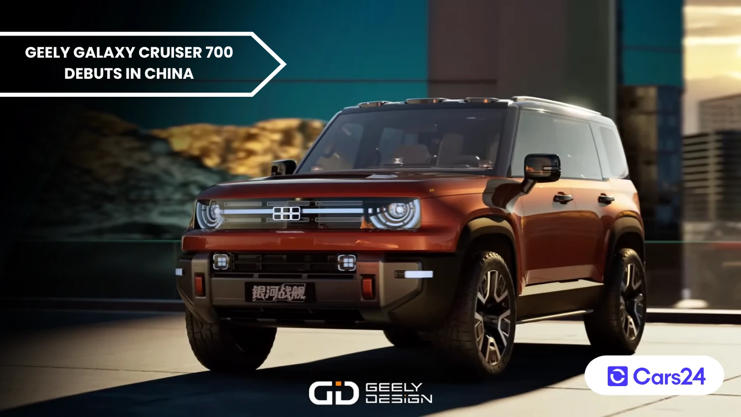 Geely Galaxy Cruiser 700 debuts, may launch locally in 2029
